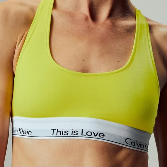 CALVIN KLEIN BRAND NEW 2-PACK THIS IS LOVE UNLINED BRALETTE SIZE XL - Picture 2 of 14